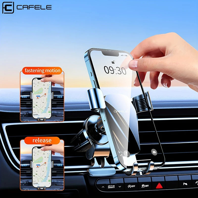 CAFELE Phone Holder For Car Air Vent Cell Phone Car Mount Universal