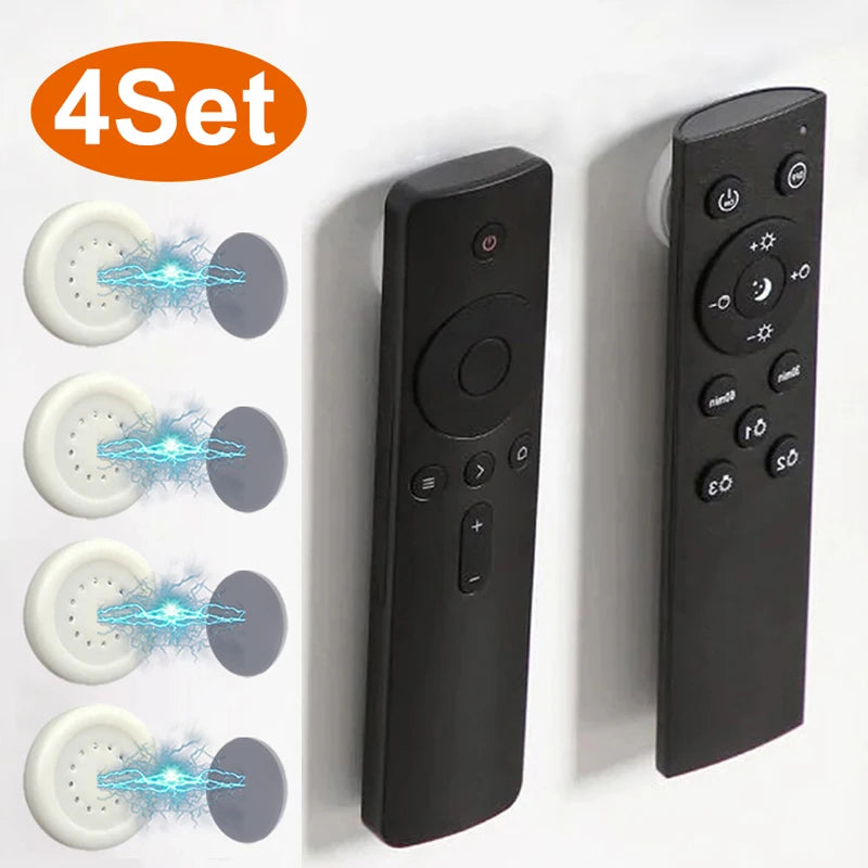 4 Set Strong Magnetic Hooks Wall Mount Anti-Lost Magnet Holder for
