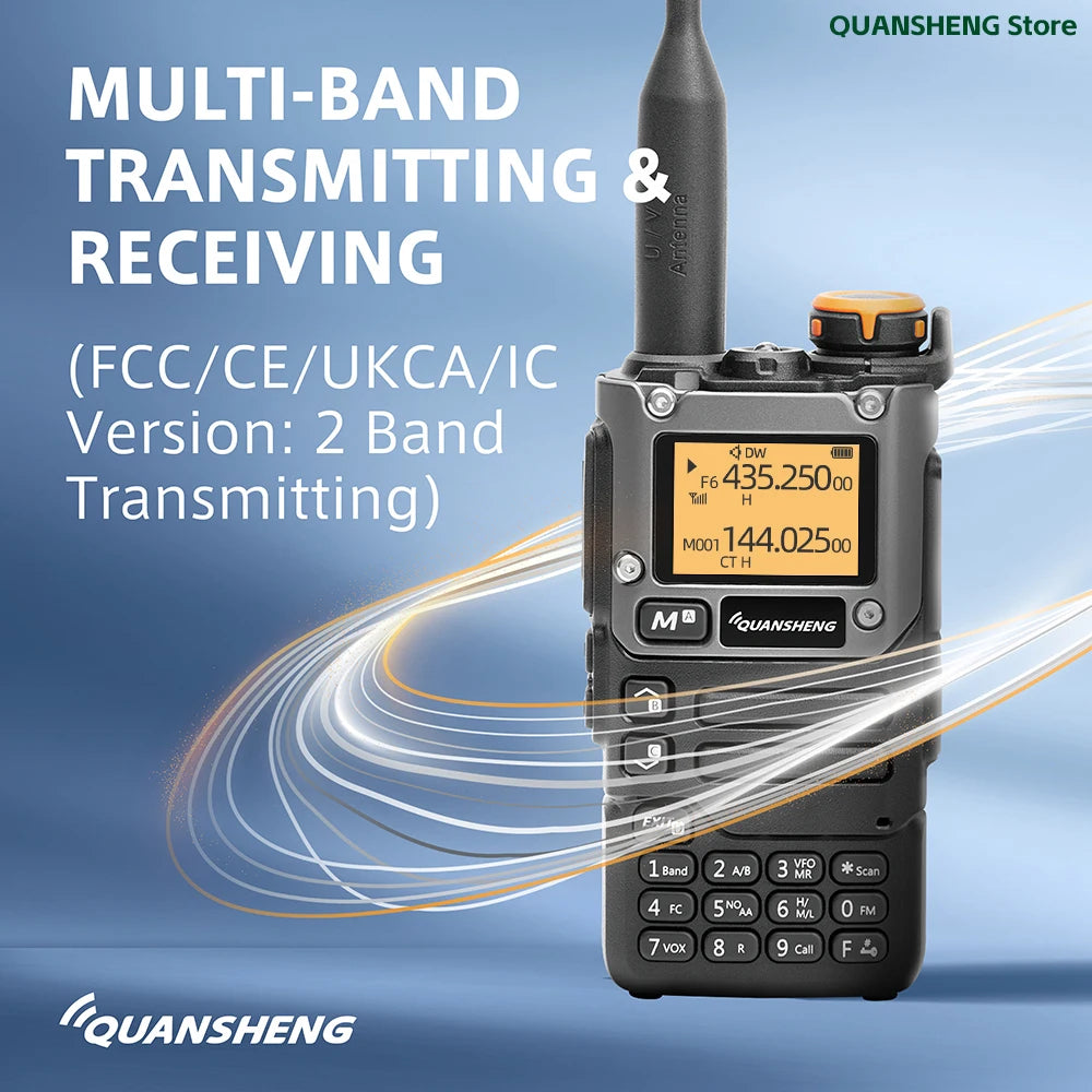 Quansheng UV K5 8 Walkie Talkie Am Fm Communication Two Way Radio