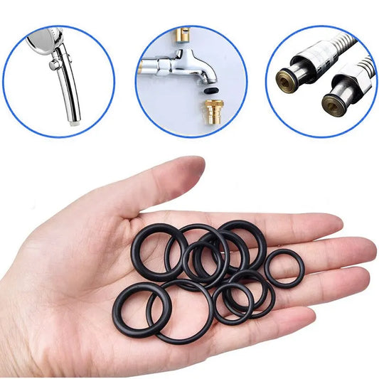 200pcs Rubber O-ring Boxed For Faucet Hose Connector Seal Valve Water