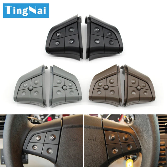 Car Multi-function Steering Wheel Buttons Kit Phone Control Keys For