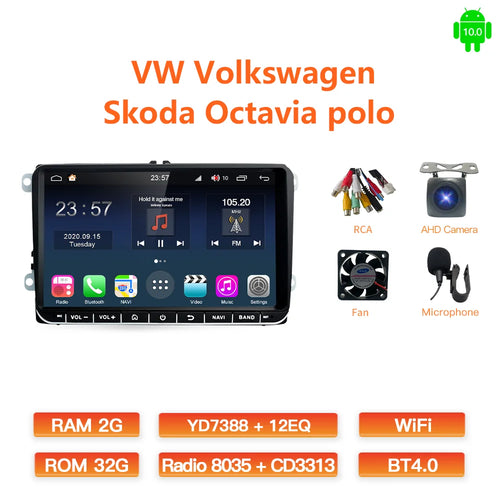 GATAXASKY 9" Car Radio multimedia player For VW Volkswagen Passat B7