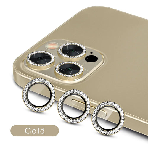 9D Diamond Camera Protector For Iphone 16 Pro Max Camera Tempered