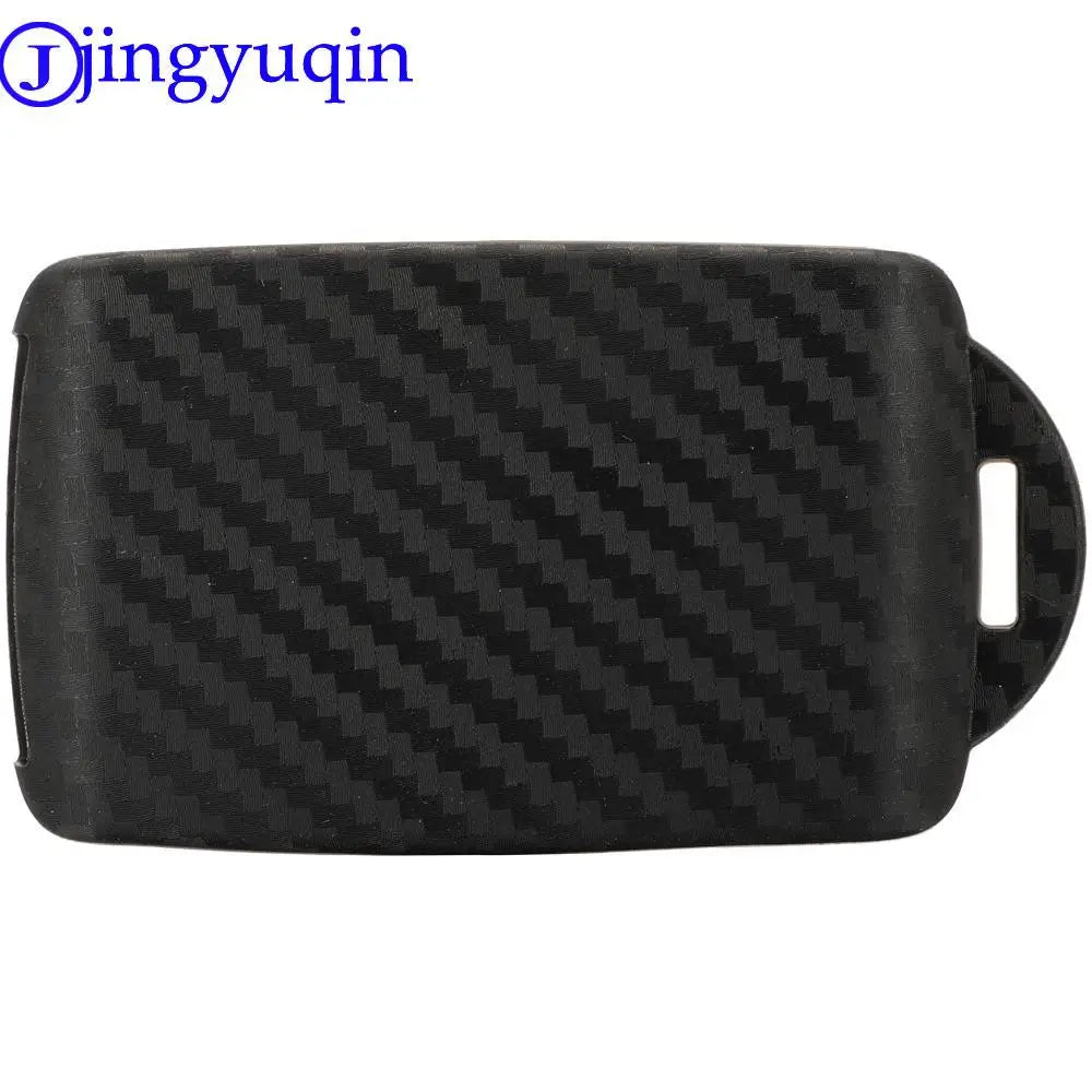 jingyuqin Carbon Men Car Key Bag Case For Renault Kadjar Captur Clio