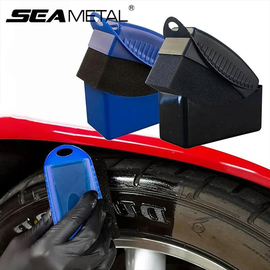 SEAMETAL Car Wheel Polishing Waxing Sponge Brush ABS Car Tire Washing