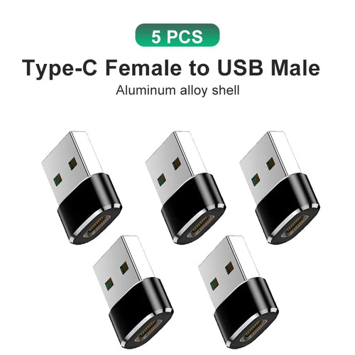 NNBILI Type C to USB Adapter 3.0 USB-C 3.1Male OTG A Female Data