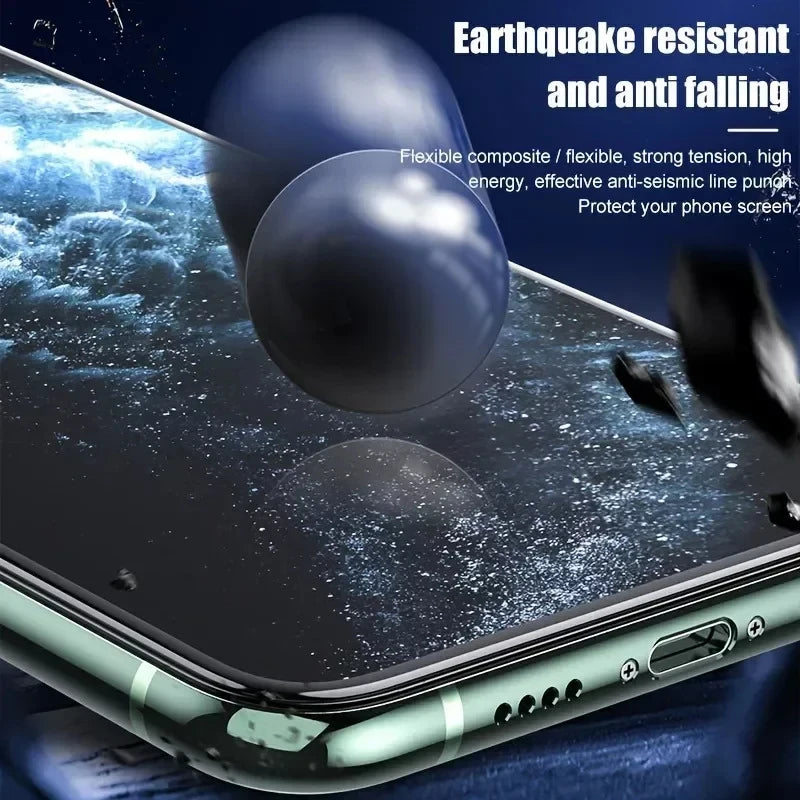 5Pcs Hydrogel Film Screen Protector For iPhone 14 15 13 12 11 Pro Max