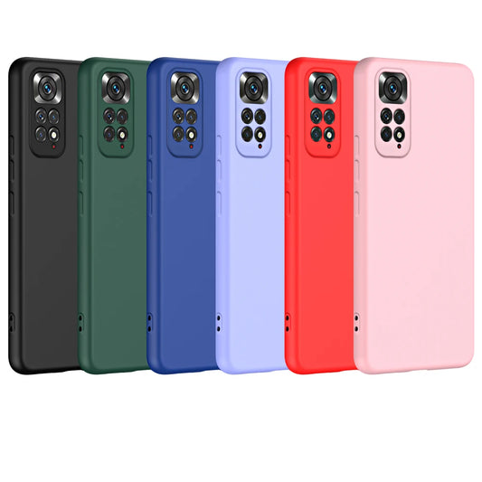 Liquid Silicone Case for Xiaomi Redmi Note 11 Pro 12 Pro 4G 5G 11s