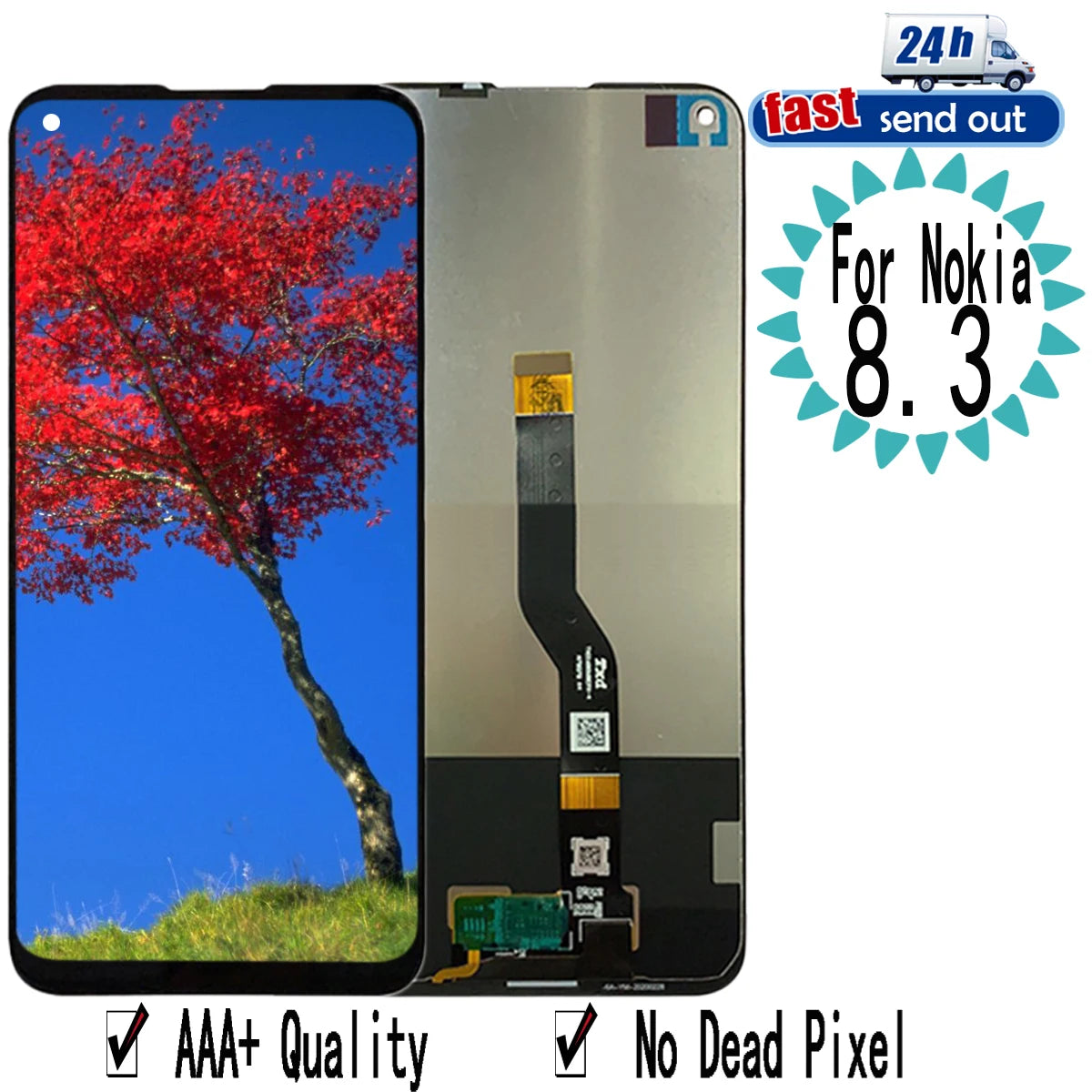 6.81'' 8.3 LCD For Nokia 8.3 5G  LCD Display Touch Screen Digitizer