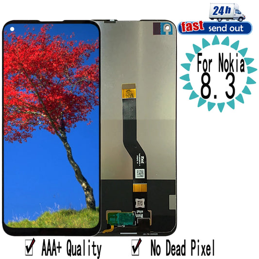 6.81'' 8.3 LCD For Nokia 8.3 5G  LCD Display Touch Screen Digitizer