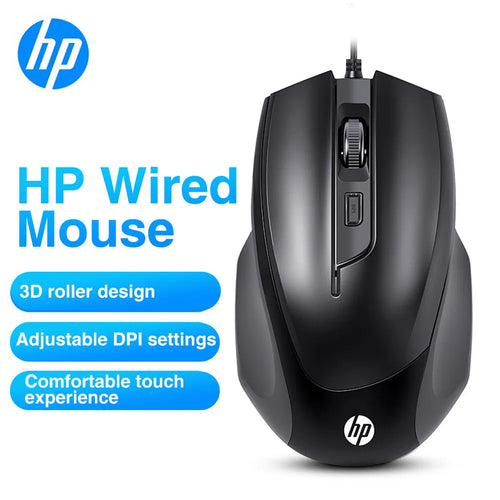HP M150 Ergonomic Wired Gaming Mouse Optical Sensor 4 Buttons and