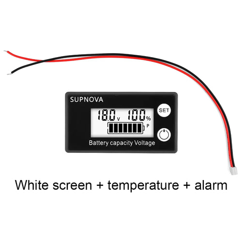 DC8-100V Battery Capacity Indicator LCD Digital Electricity Meter