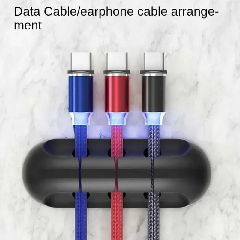 Self-Adhesive Power Cord Cord Manager Fixed Chuck Plug Mouse Cable