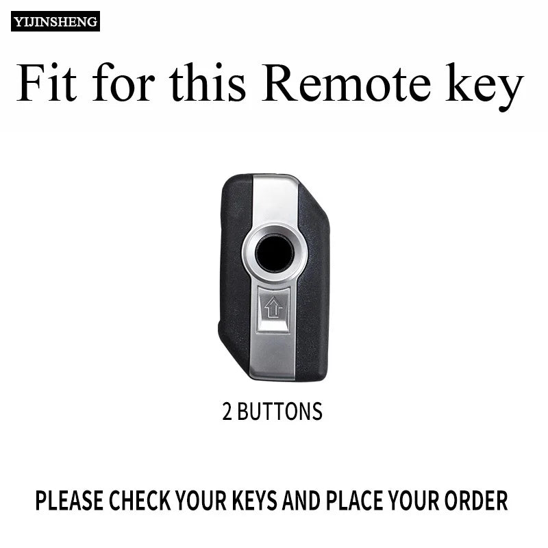 Key Cover Shell Fob Case Skin Holder For BMW Motorcycle F750GS F850GS