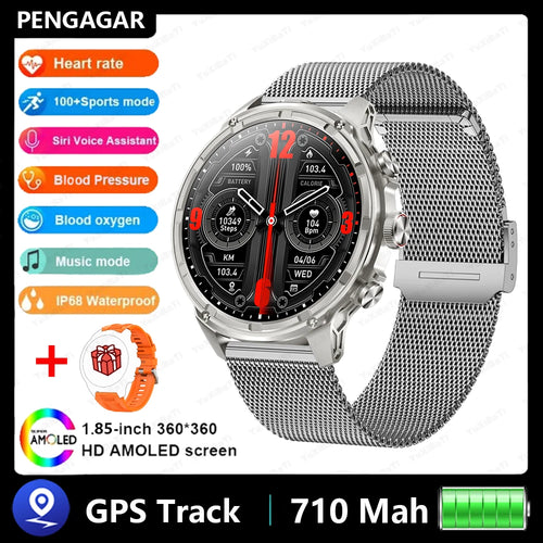 V99 1.85-inch Ultra HD Smart Watch NFC sensing Bluetooth Call 710 Mah