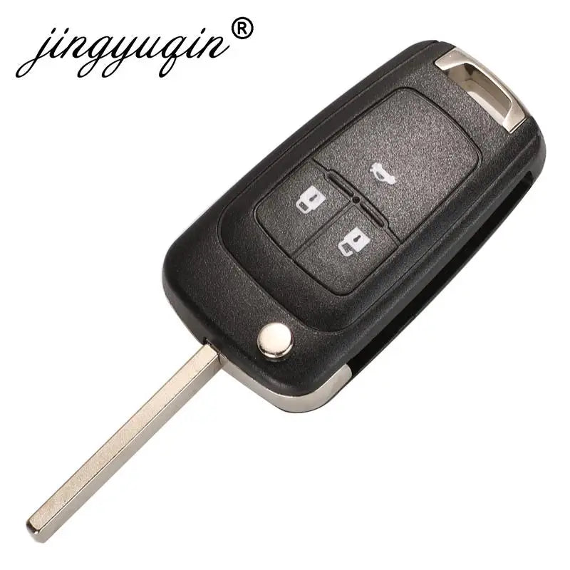 jingyuqin 2/3/4/5 Buttons Car Remote Key DIY for OPEL/VAUXHALL Astra J