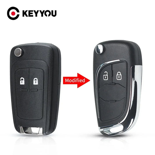 KEYYOU New For Chevrolet Cruze for OPEL Insignia Astra Zafira Mokka