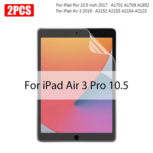 2PCS Paper Film Like For Ipad 10th Pro 13 11 M4 12.9 2024 Screen