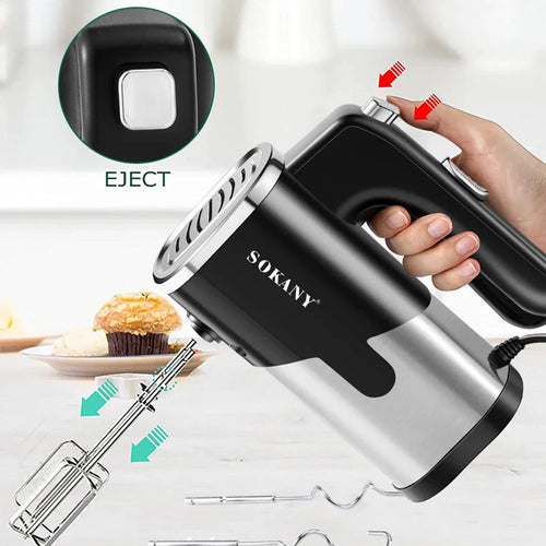 Electric Food Blender with Strong Horsepower Double Stick Blending Is