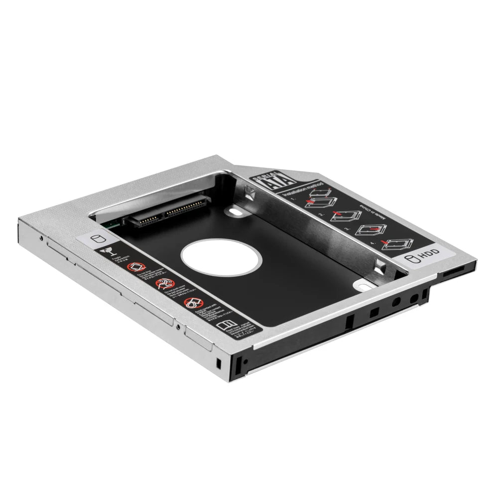 UnionSine 9.0 9.5 12.7mm HDD Caddy SATA 3.0 for 2.5'' SSD Case Hard