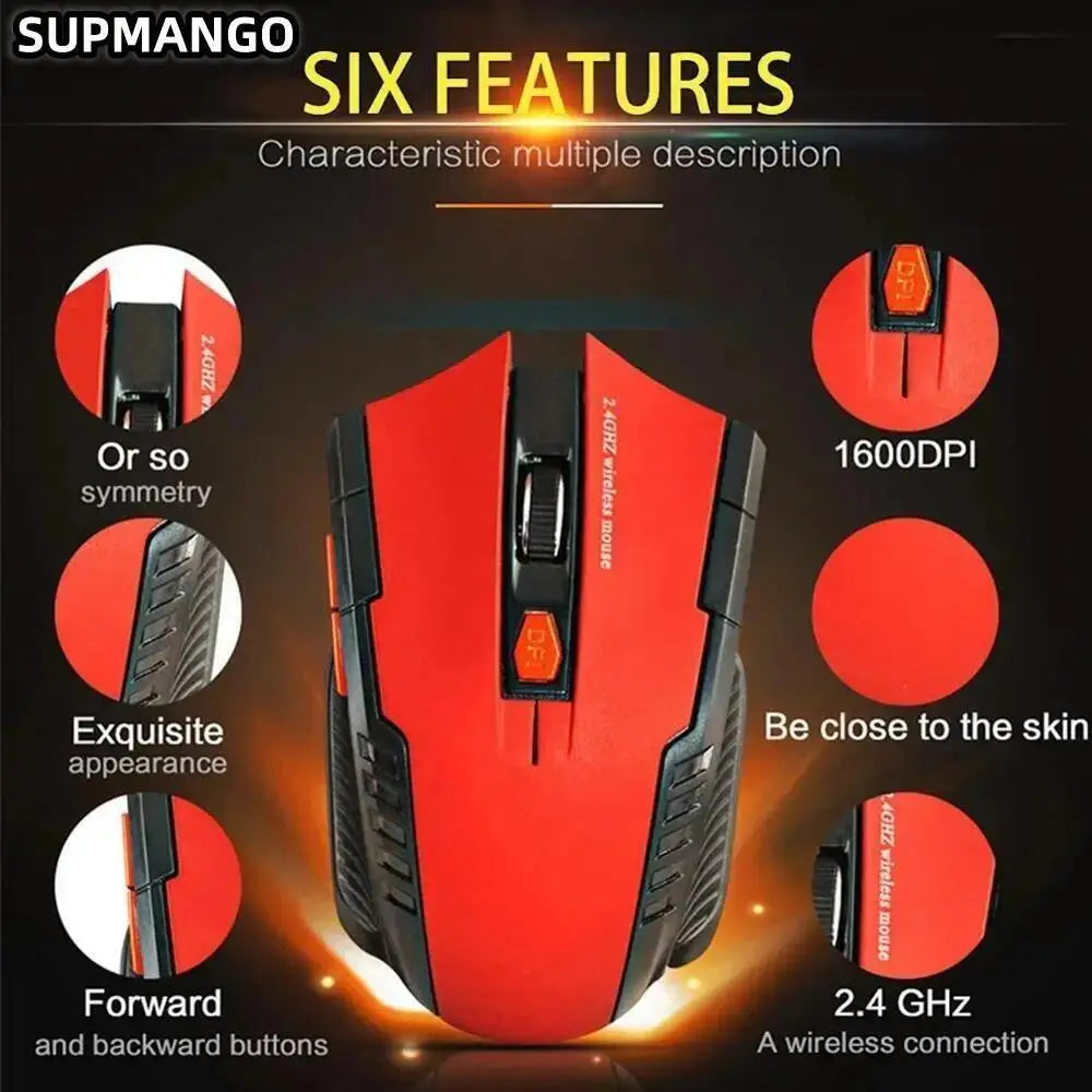 113 Battery Version Mini 2.4 GHZ Wireless Optical Mouse Portable Mouse