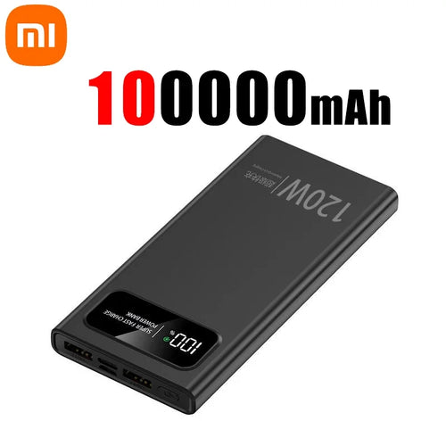 Xiaomi 120W Power BankSuper Fast Charging 200000mAh Ultralarge