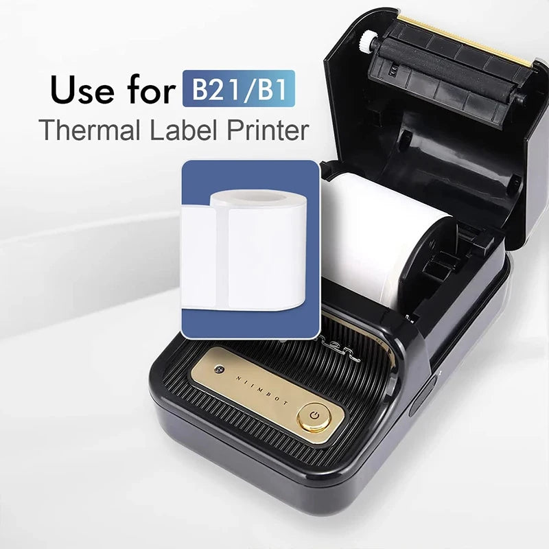 Niimbot Mini Printer Thermal Wire White/ Cable/Color/Round Sticker