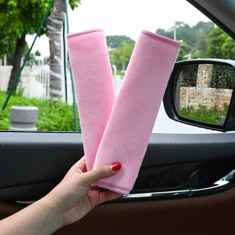 2pcs Seat Belt Covers Car Accessories Accesorios Coche Car Shoulder