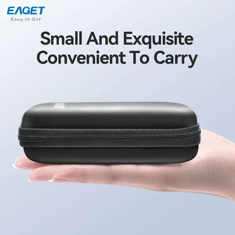 Eaget 2.5 Inch HDD Box Bag Case Portable Hard Drive Bag for External
