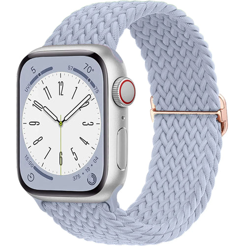 Braided Solo Loop For Apple watch band 45mm 44mm 40mm 49mm 38 41mm