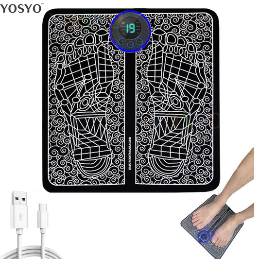 Foot Massage Pad Electric Sole Massage Tool USB Charging Convenient
