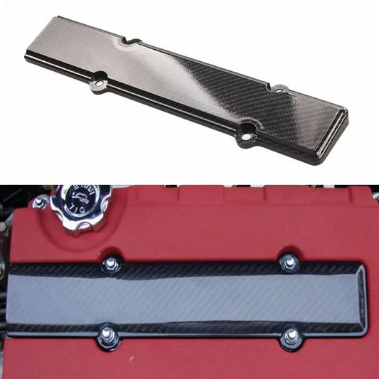 For HONDA B18 B16 B SERIES VTEC ABS CARBON FIBER LOOK VALVE COVER