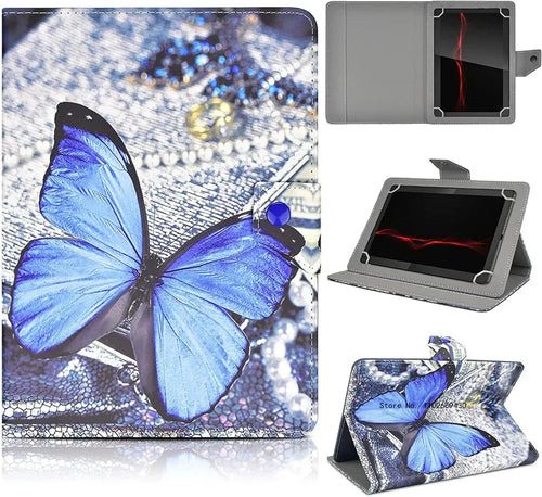 Universal 7"8"10.1"Tablet Case,8inch 10inch Tablet Cover,Folio Leather