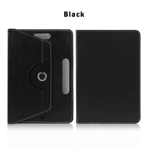 360 Degree Rotating Universal Tablet Case PU Leather Cover For Samsung