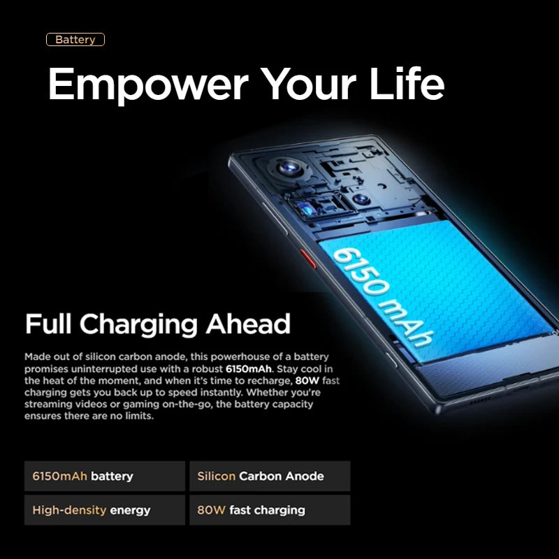 New Original Global Version Nubia Z70 Ultra NX733J Snapdragon 8 Elite