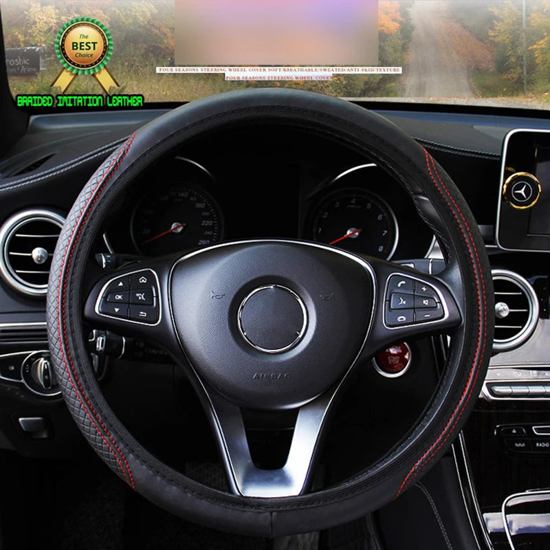 Automobile universal steering wheel cover non-slip car steering wheel