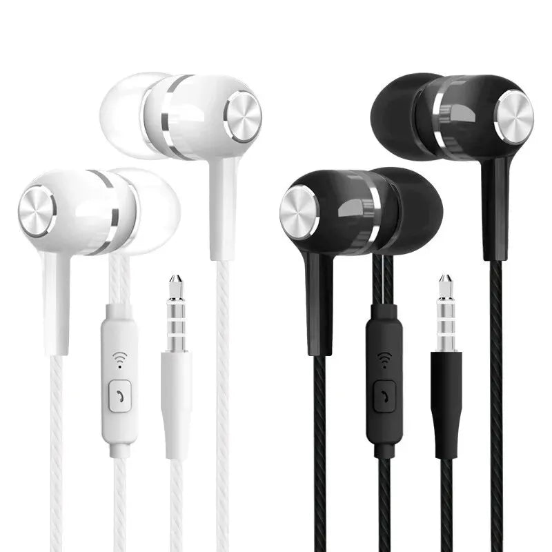 3.5mm Wired Earphone In Ear Headset HIFI Heavy Bass Earbuds Monitor