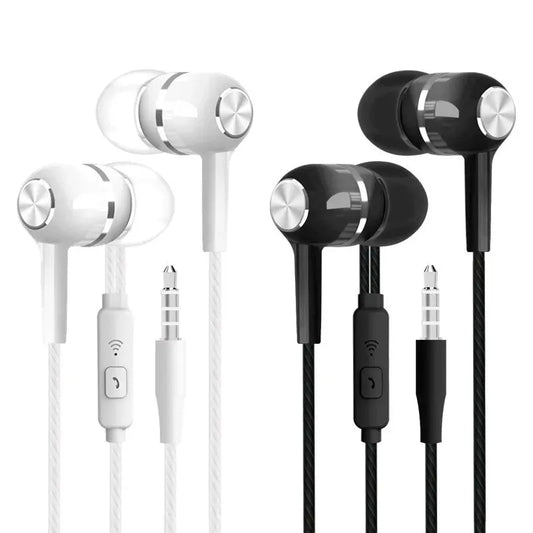 3.5mm Wired Earphone In Ear Headset HIFI Heavy Bass Earbuds Monitor