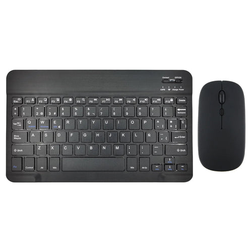 Bluetooth Wireless Keyboard Mouse Russian Spanish Korean For iPad
