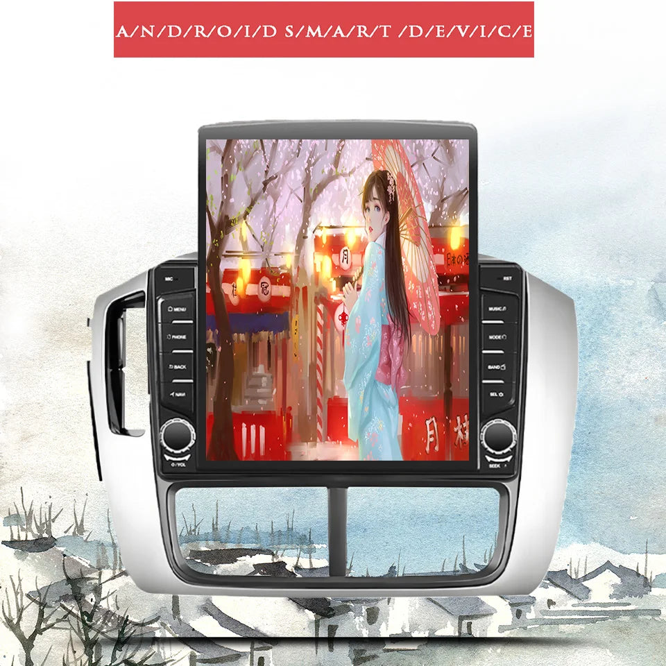 8Core 8G+128G Carplay Auto Car Radio Audio Stereo Tape Recorder HU