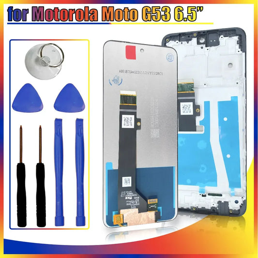 New LCD for Motorola Moto G53 XT2335-2 LCD Display Touch Screen