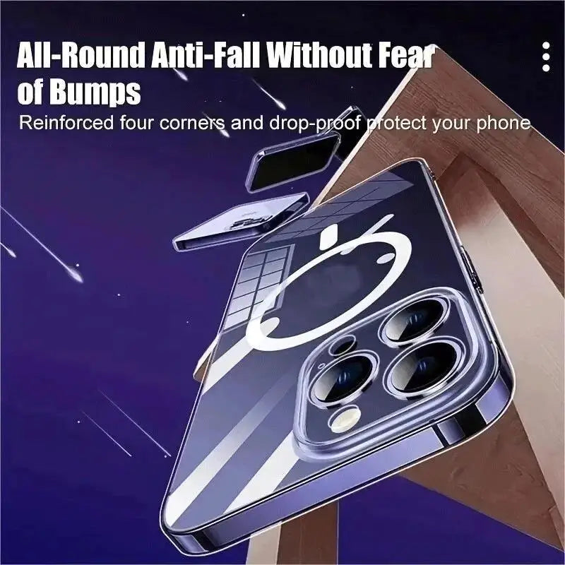 New Anti Drop For iPhone 15 14 13 12 11 Pro Max PC Material Non