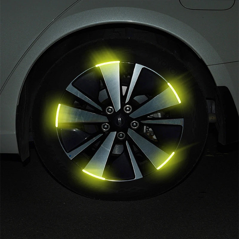 20Pcs High Quality Automobile Hub Reflective Sticker Car-Styling