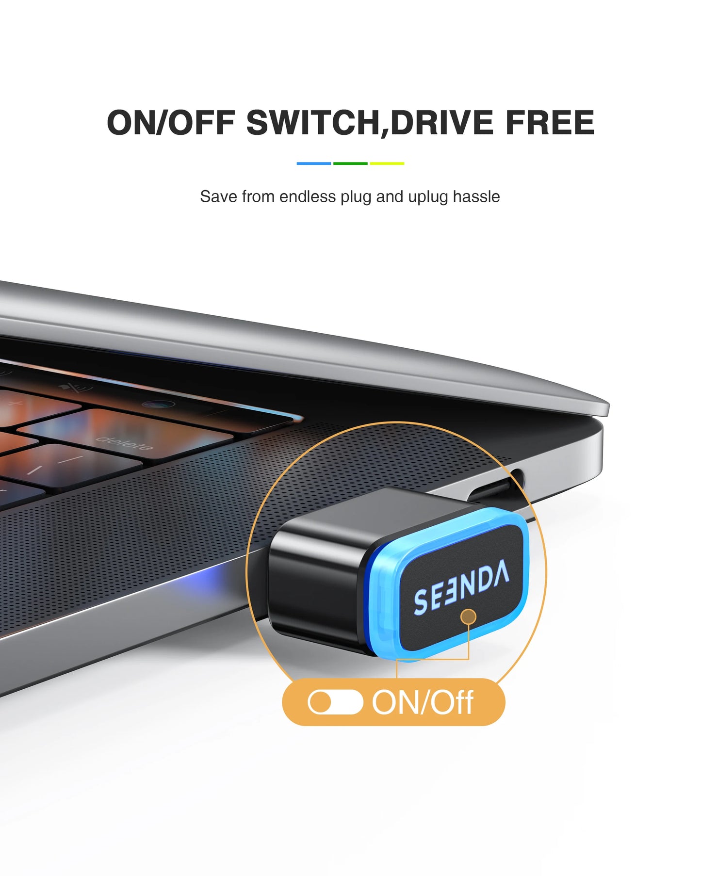 Seenda DK16 Mouse Jiggler Undetectable Mouse Mover Shaker Simulate