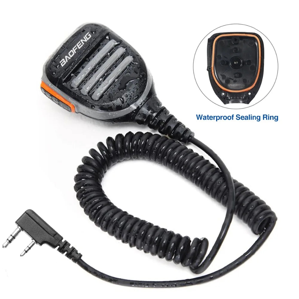 BaoFeng Walkie Talkie BF-780 2 Pin PTT Speaker Mic for