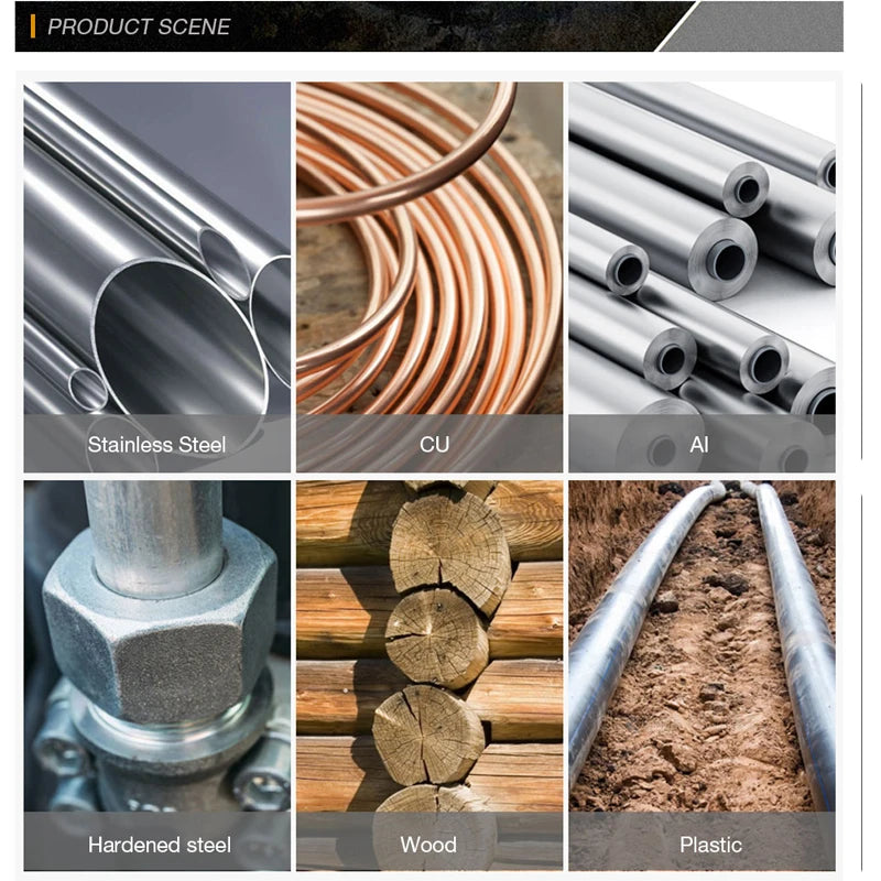 Deburring External Chamfer Tool Metal Hex Triangle Trimming Drill Bit