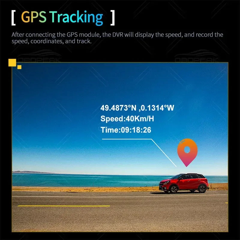 K4 11.26 Inch Carplay & Android Auto 4K 2160P Wifi Dash Cam Rearview