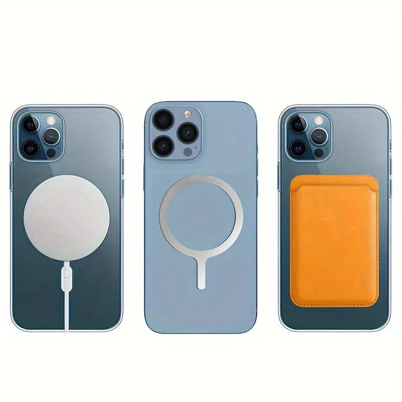 Universal Phone Metal Plate For Magsafe Wireless Charging Back Sticker