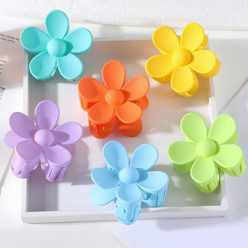 Large Flower Claw Clips For Women Fashion Hair Claw Hair Clamps Girls
