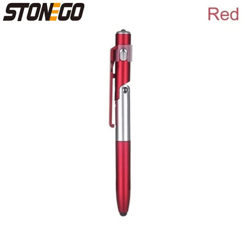 STONEGO 4 in 1 Multifunction Ballpoint Pen with LED Light Fold Phone
